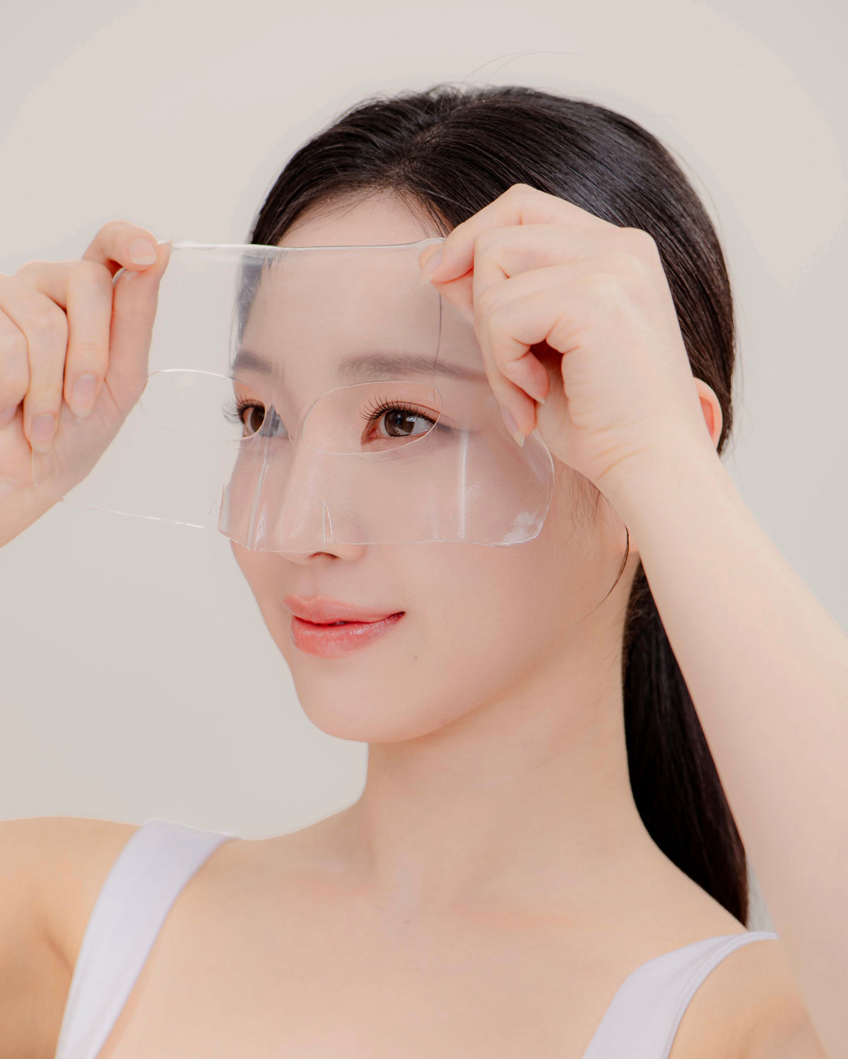 MODELO Mască hidrogel CICA Microbiome